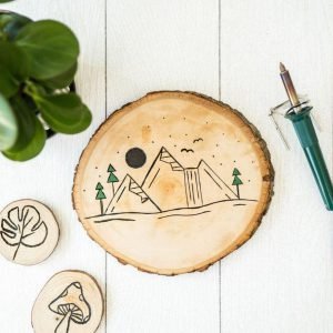 Wood Burning Family Style Craft Pack