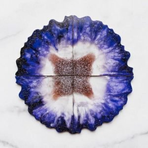 GAGA TRADE|Agate Resin Coasters Kit