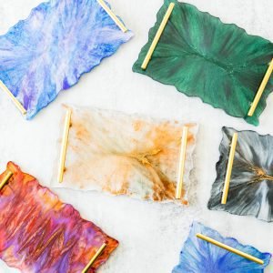 GAGA TRADE|Resin Serving Tray Kit